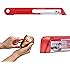 Dreamfarm Sharple | Vegetable Peeler that Sharpens Itself with Every Use | Vertical Kitchen Peeler that Never Goes Dull | Red