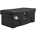 Buyers Products 1712230 Black Poly All-Purpose Storage Chest w/Hasp & Stainless Steel Hinge, 2.6 cu. ft., Made In The USA, Lightweight Storage, Dent-Resistant, Outdoor Storage Box
