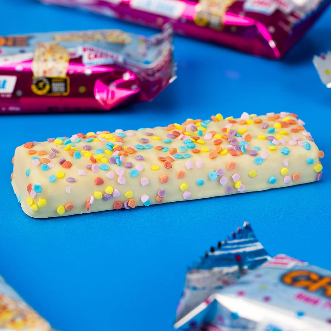 Grenade High Protein, Low Sugar Bar - Birthday Cake, 12 x 60 g