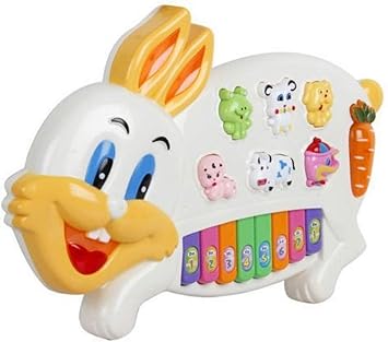 rabbit piano toy