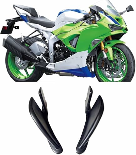 wing For Kawasaki ZX-6R 636 2024-2025 100% Carbon Fiber Spoiler