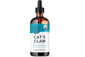 Vimergy Organic Cat’s Claw Liquid – Provides Antioxidant Support* – Benefits The Immune System* – Organic, Vegan, Gluten-Free, Non-GMO – 57 Servings (115 mL)