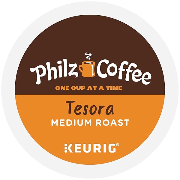 PHILZ COFFEE TESORA K-CUP® POD COFFEE, SINGLE SERVE KEURIG® K-CUP® PODS, MEDIUM ROAST COFFEE, 20 COUNT