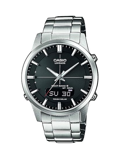 Casio Herren-Armbanduhr Analog - Digital Quarz Edelstahl LCW-M170D-1AER