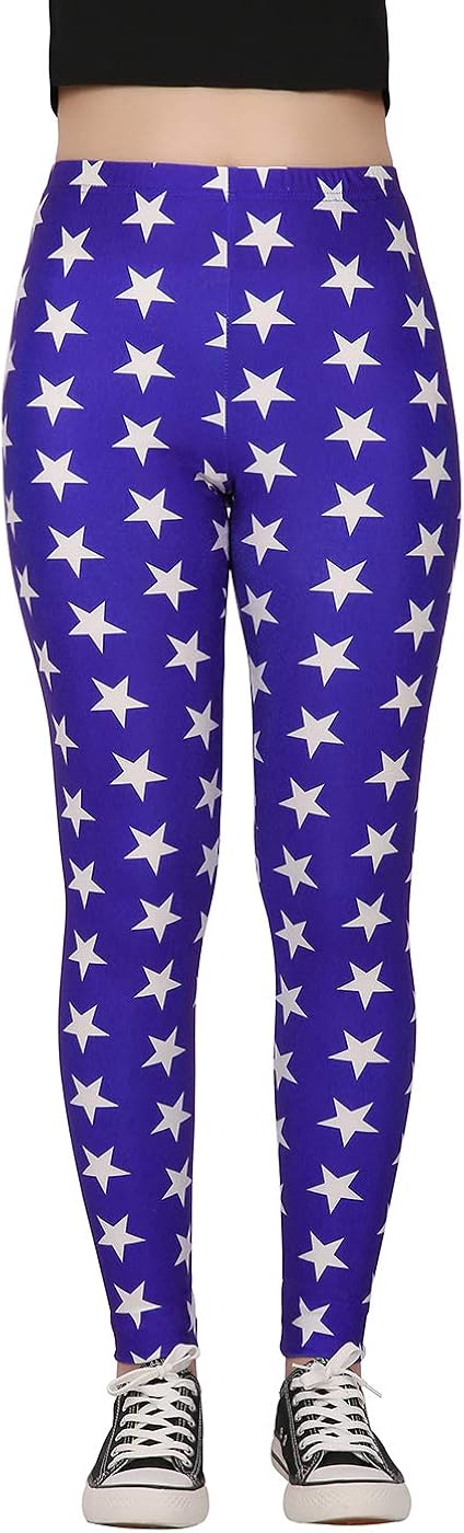 HDE Trendy Design Workout Leggings - Fun Fashion Graphic Printed Cute Patterns at  Women’s Clothing store