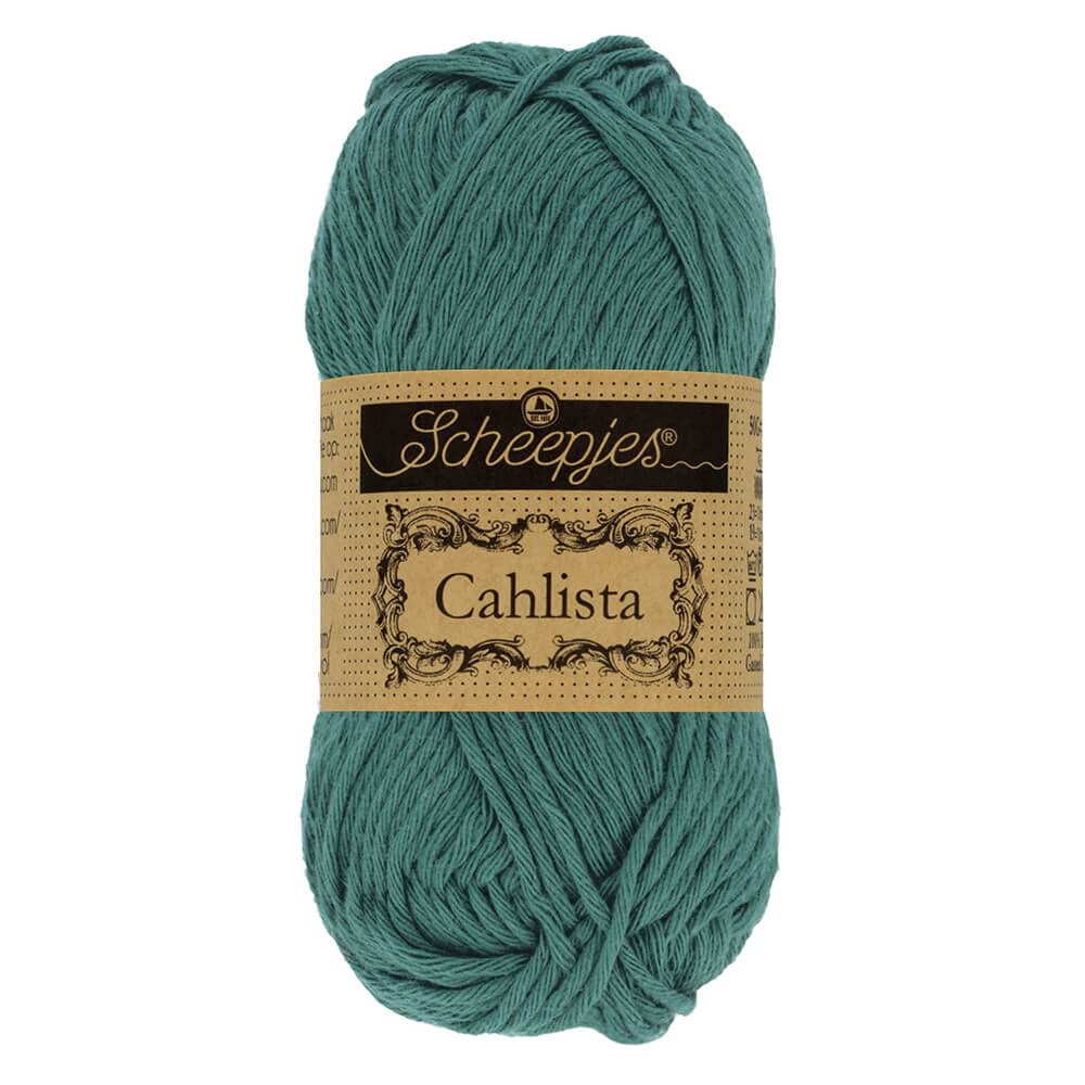 Scheepjes - Scheepjes Cahlista 391 Deep Ocean Yarn - 1x50g — image 1