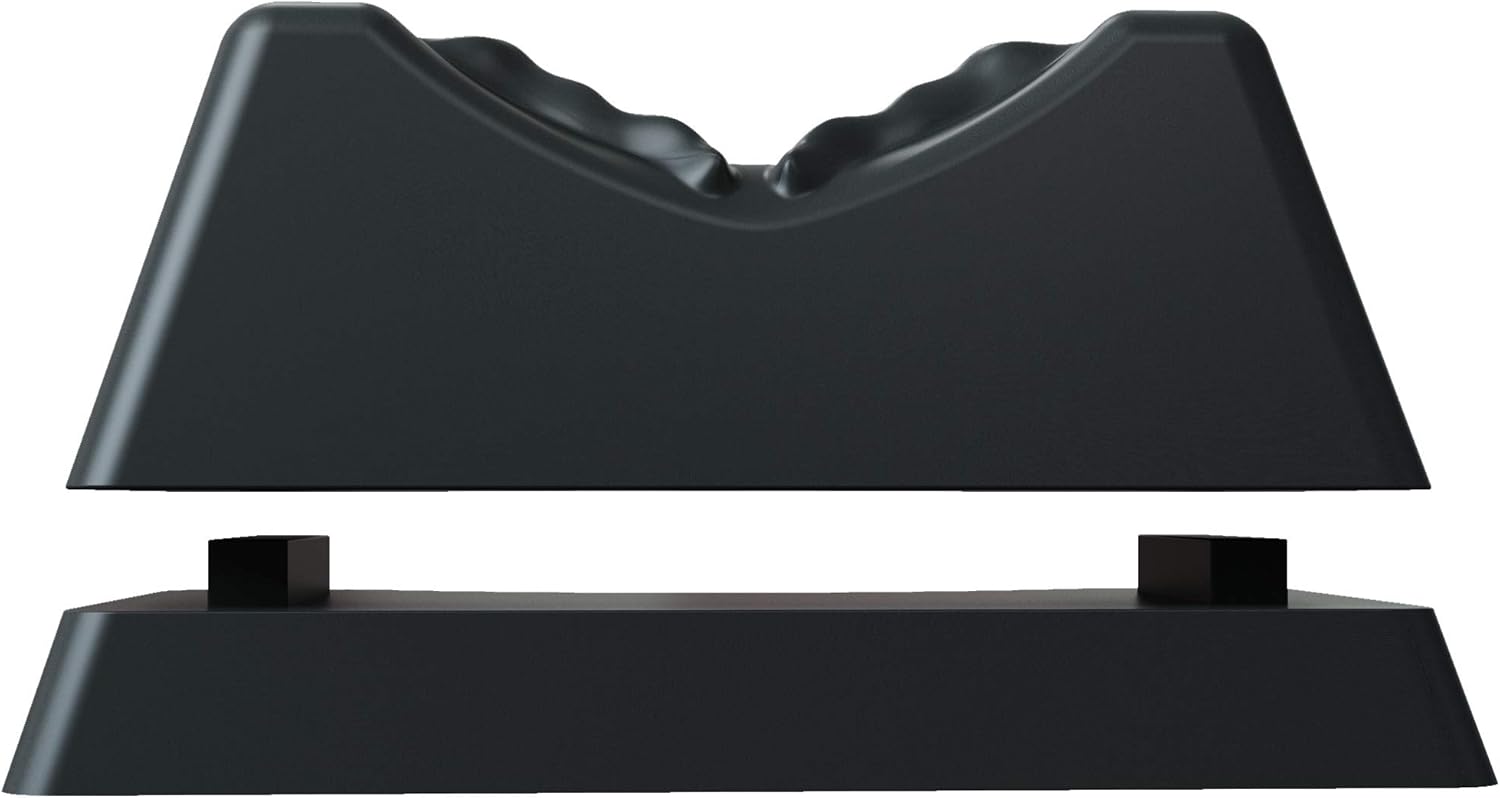Occipital Release Tool - Cervical Traction for Neck and Shoulder Pain Chiropractic Alignment Pivot Device for Trigger Point Therapy Headaches Migraine and Stress (Black): Health & Personal Care