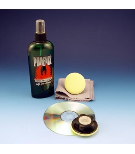 CD DVD Disc Cleaner Kit – Includes Cleaning Solution, Microfiber