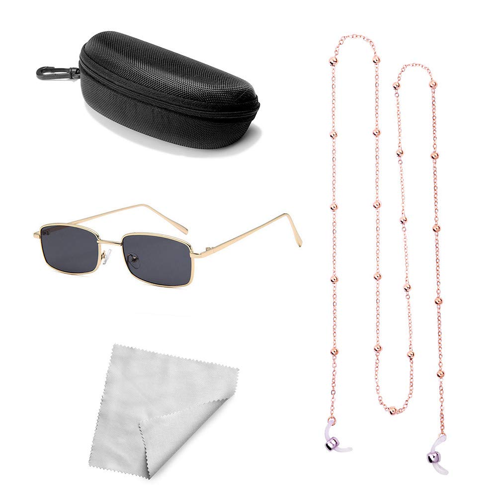 rose gold sunglasses case