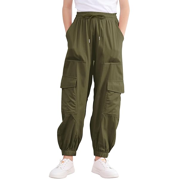 Cargo Pants Waterproof Trousers Womens Amazon Tween Girls Trendy