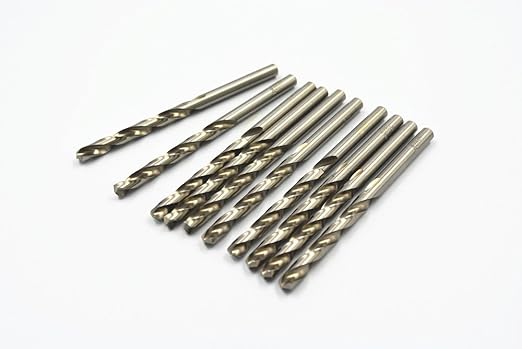 Generic 10 Pcs Industrial Appliance 5.6mm x 92mm HSS M2 Twist Drilling Bits Replacement