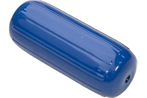 TAYLORMADE Taylor Made Products 41026 Big B Inflatable Vinyl Boat Fender with Center Rope Tube 8 inch x 20 inch, Blue