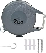 RAM Heavy Duty 15M Retractable Clothes Line for Outdoor Use view 1