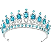 Kamirola Tiaras Princess Crown for Women Crystal Headbands for Bridal, Princess for Wedding and Party(TR21)
