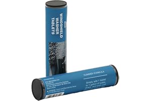 AGS AUTOMOTIVE SOLUTIONS AGS Company Windshield Wash Tablets Concentrate, 10 Pack Tube - Perfect for Cars, Kitchen, and Room Windows