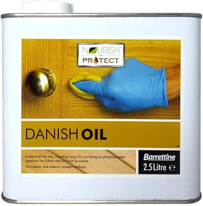 Nourish & Protect 2.5L Danish Oil for Wood Furniture Doors Panelling Kitchen