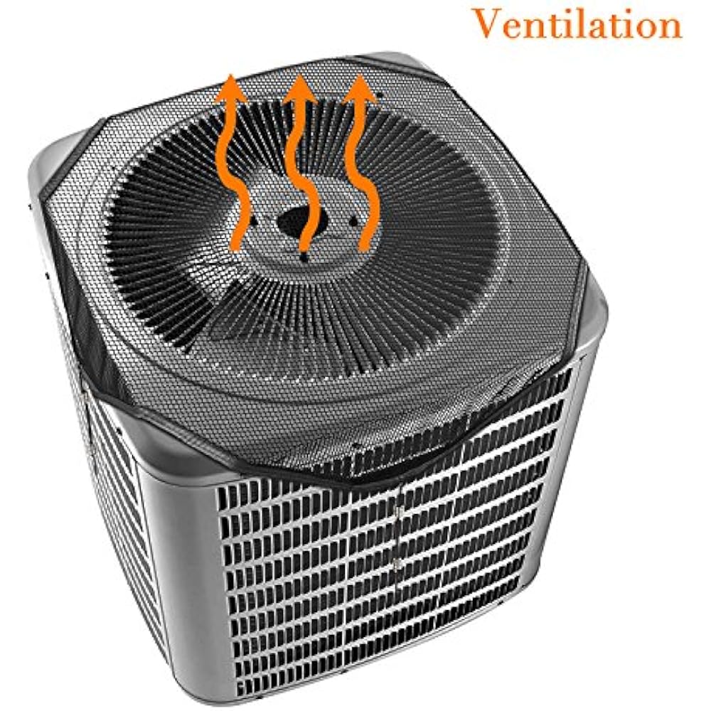 Ac Unit Cover Conditioner Summer Top Air Leaf Guard For Outside Units