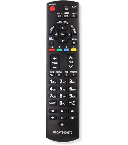 Amazon.com: New N2QAYB000570 Remote Replaced for Panasonic