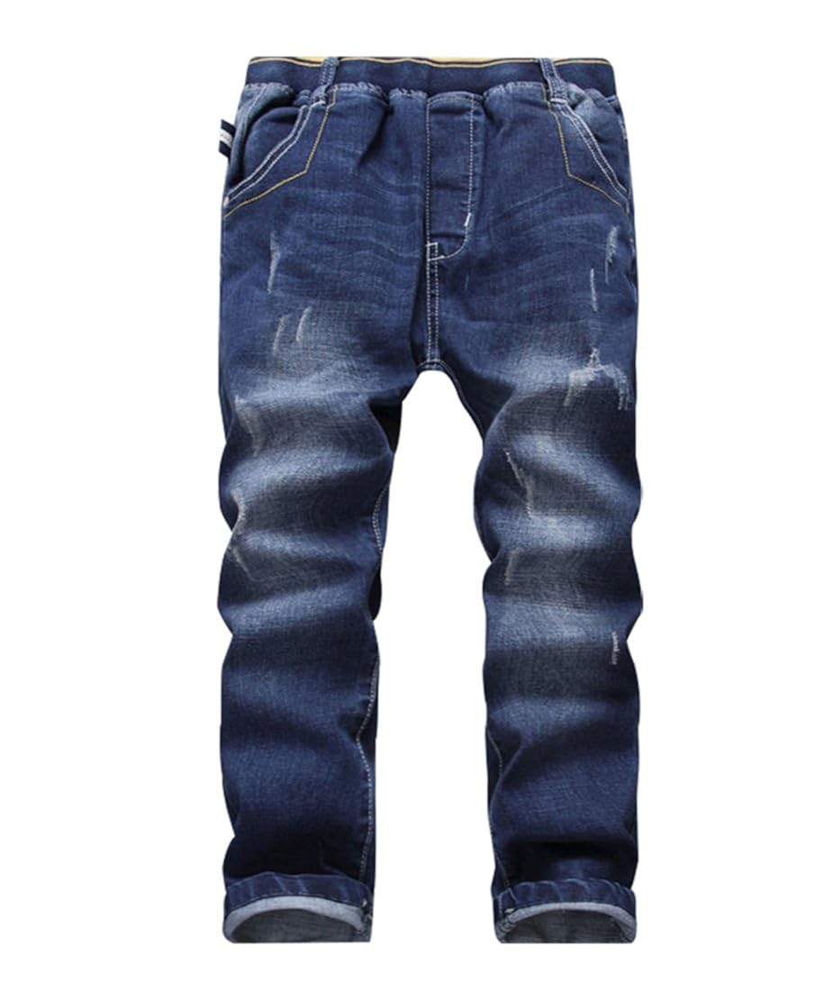 YoungSoul Jungen Jeanshosen Jeans mit Abschürfungen Kinder Hose mit