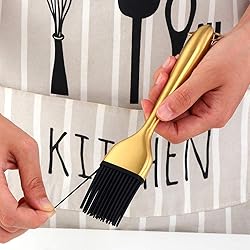 2 Pack Grill Basting Brush with 2 Pack Back Up