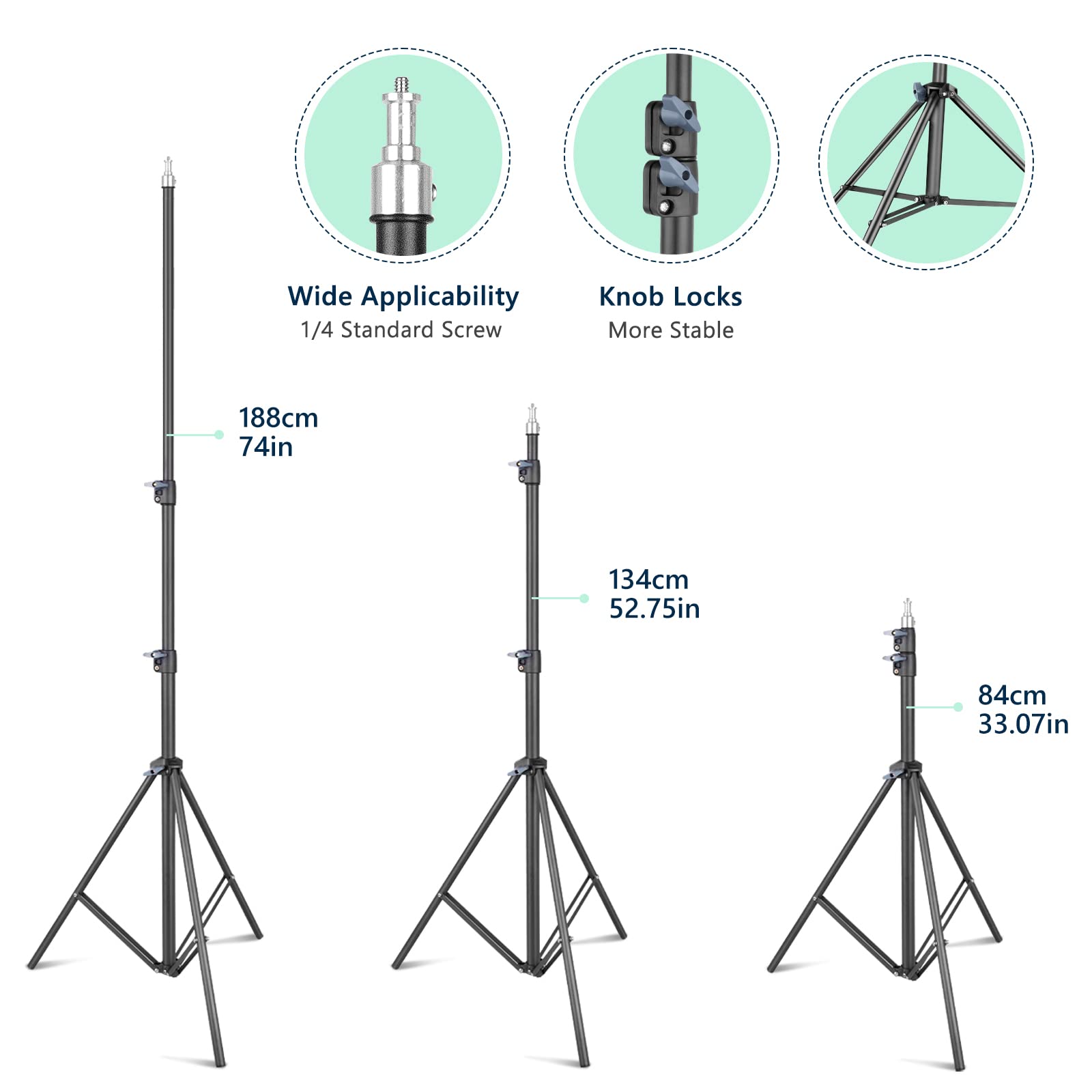 Torjim Softbox Photography Lighting Kit, 2Pcs 27