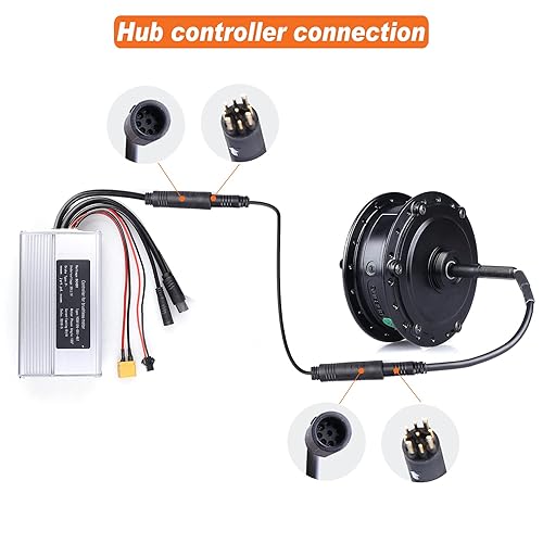 Accolmile Controller for BAFANG Hub Motor 36V 14A Controller for