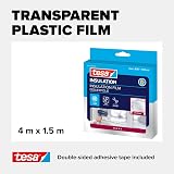 tesa UK Insulating Film for Windows Transparent 4m x 1.5m Thermo Cover view 4