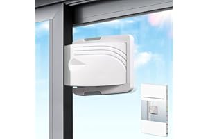 KEKELE BABY Sliding Door Lock for Child Safety - Sliding Closet Door Lock -Sliding Door Baby and Pets Proof- No Drill Tools Needed - 2 Pack Perfect for Sliding Windows, Patios Doors, Closet Doors,Cabinet Doors