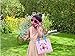 Calaqai My First Purse - Pretend Play Purse Set for Girls with Handbag, Flip Phone Car Keys, Kids Credit Card, Hair Comb, Mirror, Sun Glasses & Camera - Great Educational Toy for Fun & Learning