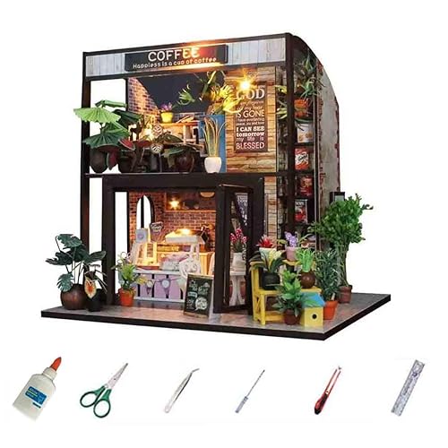 MAGQOO Miniature Dollhouse Tiny Dollhouse Tiny House Kit Tiny