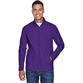 Team 365 Men's Leader Soft Shell Jacket S SPORT PURPLE