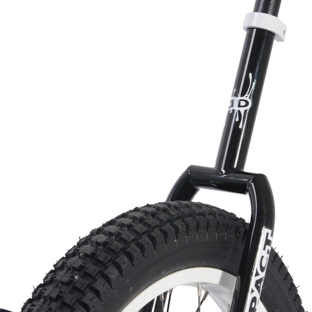 Impact 19'' Athmos Unicycle Black- White Rims - Ready to Ride Trials Package - High Performance Unicycle
