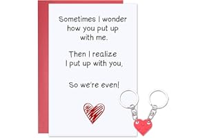 Ithmahco Valentines Day Gifts Gifts For Boyfriend Girlfriend, Small Valentines Gifts For Husband Wife, Valentines Day Gifts, Anniversary Small Gifts For Him Her, Valentines Day Card For Mom Dad
