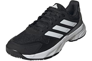 Adidas Men's CourtJam Control 3 Tennis, Core Black/White/Grey Four, 14