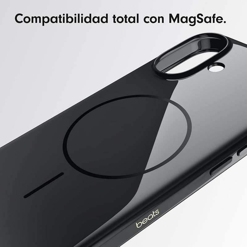 Funda para iPhone 16 Pro – MagSafe, Funda Resistente a los arañazos, Delgada, Interior de Microfibra – Negro Medianoche