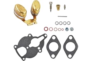 RASEPARTER Carburetor Repair Kit w/Float Replacement for Zenith Wisconsin Engine VH4D VHD TJD THD AHH Replacement for LQ39