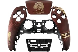 COOLERAGE Front Shell with Touchpad for PS5 Controller– Custom EldenR-Inspired Faceplate Accessories Kit Compatible with BDM-010/020 / 030/040 / 050