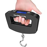 Flexzion Digital Luggage Scale, Baggage Weight Scale, 110 Lb (50 Kg) with 10g Deviation, Portable Handheld Suitcase Weight Sc