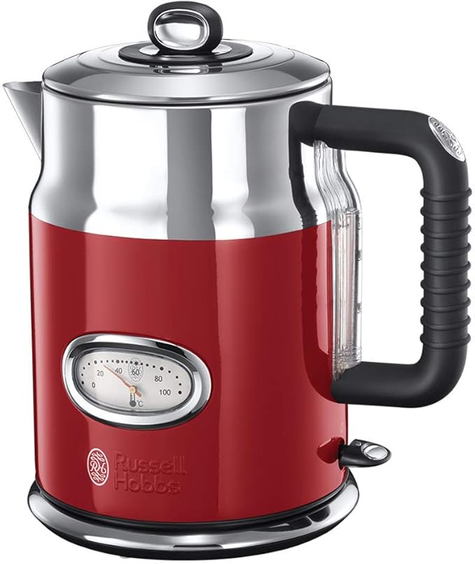 Russell Hobbs Bouilloire 1,7L, Ebullition Rapide, Couvercle Amovible