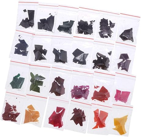 Amazon Chiwanji ソイワックスキャンドル染料 24色 ワックスチップ染料 Diyキャンドル作成用品 天然植物ワックス 約48g 染料 通販