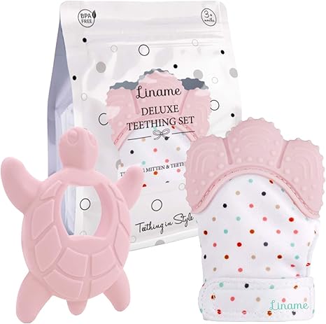 liname teething mitten