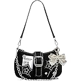 Y2k Purses for Women,Cute Purse of Y2k Accessories,Emo Purse Goth Punk Style Bag,Cute Shoulder Hand Bag for Women