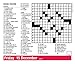 Mensa 10-Minute Crossword Puzzles Page-A-Day Calendar 2017