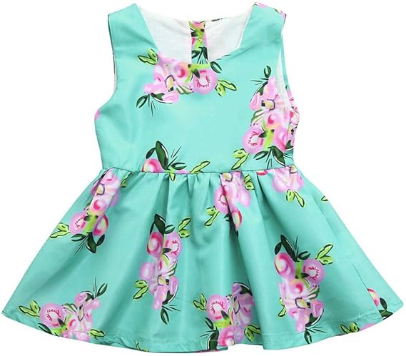 Amazon ドレス プリント コスチューム プリンセスドレス 花柄 ワンピース Gailles 春夏 韓国子供服 可愛い キッズ 綿 部屋着 パジャマ ルームウエア 普段着 柔らかい カジュアル スタイリッシュ 七五三 入学式 卒業式 通園 通学 ガールズ スウェット ワンピース