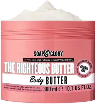 Soap & Glory The Righteous Butter 300ml Moisturiser Body Lotion New