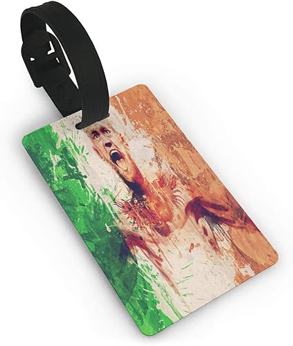 Amazon バッグ スーツケース トラベルアクセサリ バッグ用ネームタグ コナーマクレガーconor Mcgregor マイクロファイバー マイクロファイバーpu合成皮革 曲げることができ 防水性があり 傷を恐れません Dvzvzvzv バッグ用ネームタグ