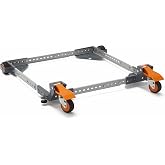 BORA PM-2500 Mobile Base for Shop Equipment - Adjustable Table Saw Base | 650 lb capacity heavy duty steel mobile base with locking wheels for table saws and power tools