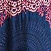 Harem Pants Unisex Geometric Mandala Harem Pants for Men & Women in Blue