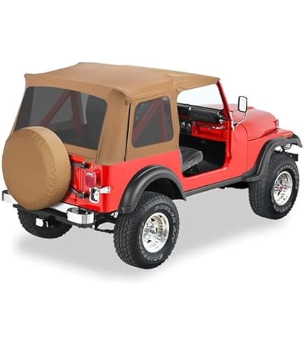 Amazon.com: Bestop Supertop Classic - Jeep '76-86 CJ7 / '87-95