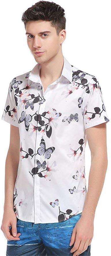 Camisas para Hombre De Verano De Gran Tamaño Simple Estilo De ...